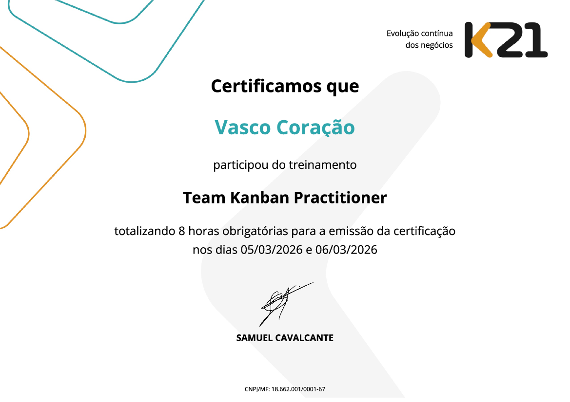Certificado K21